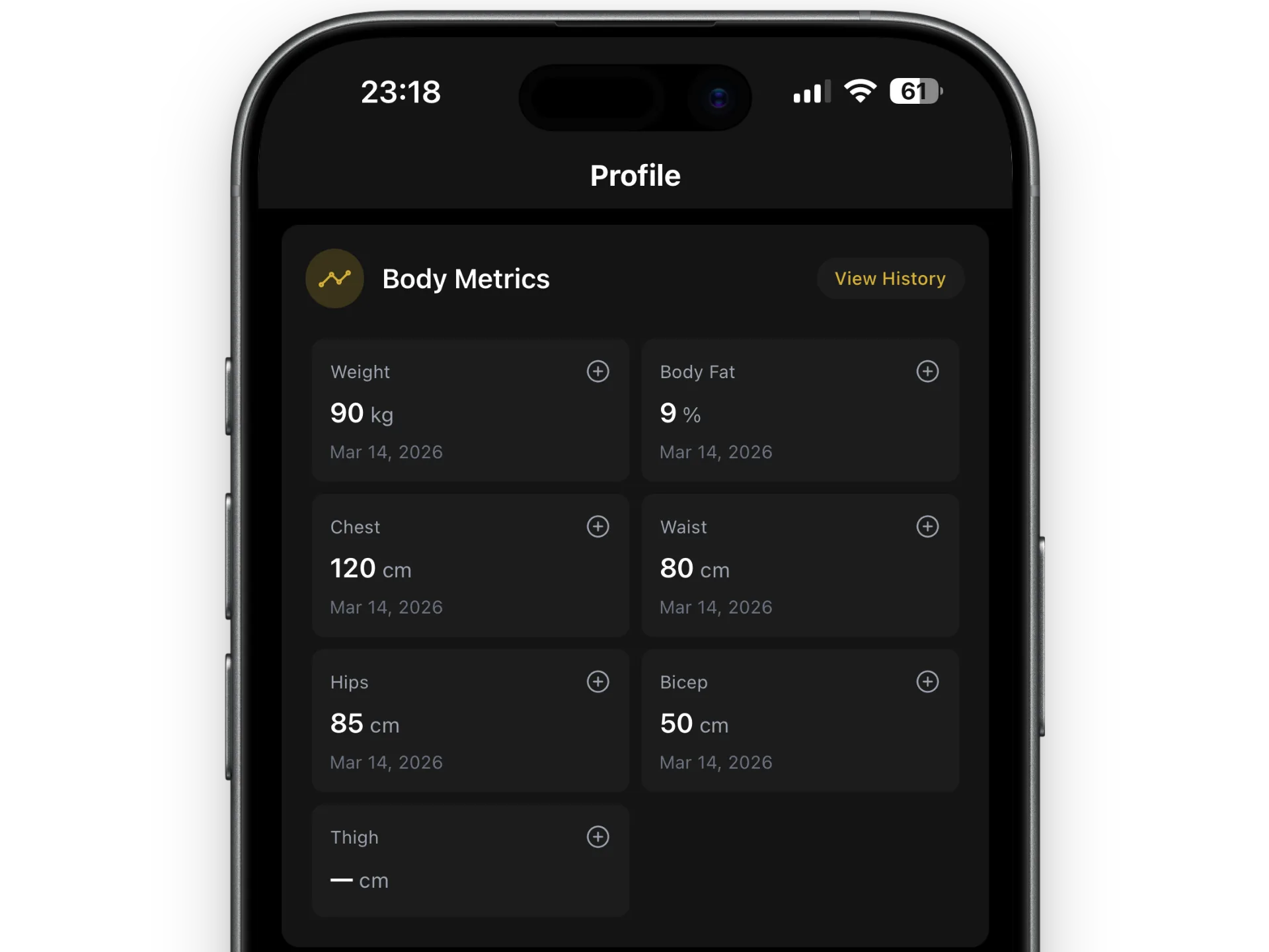 Check-Ins & Progress