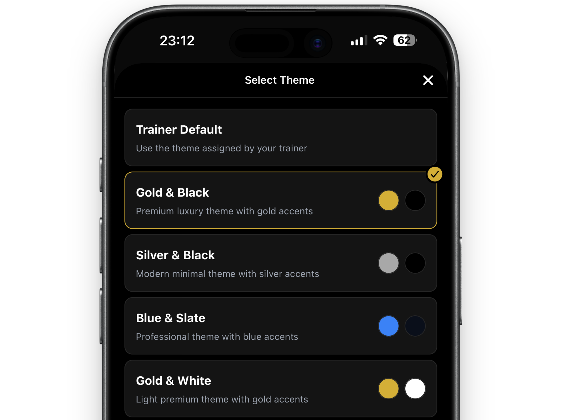 Dynamic App Themes